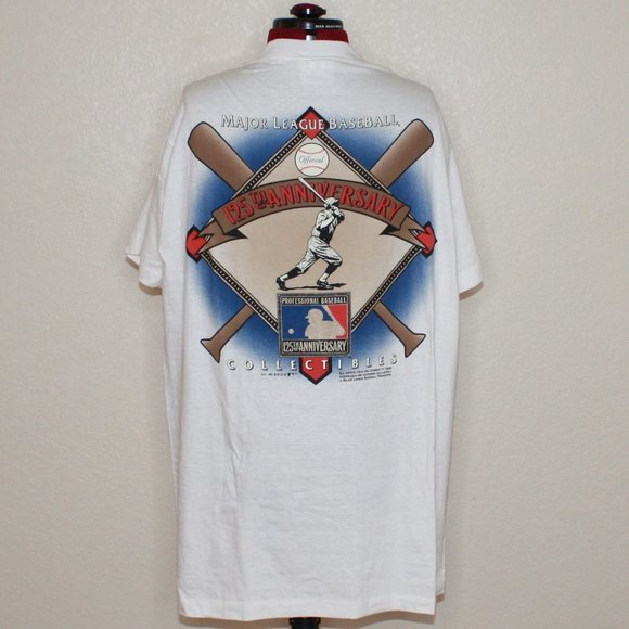 Vtg MLB 125th Anniversary Single Stitch. Size XXL - Picture 6 of 12